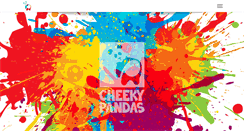 Desktop Screenshot of cheekypandas.com
